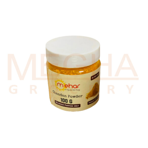 Mehar Chandan (Sandalwood) Powder Bottle 100G