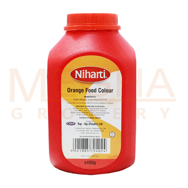 Niharti Food Colour Orange Large – 400G